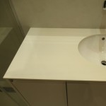 Blat łazienkowy 150x50x1.2cm z konglomeratu mineralnego