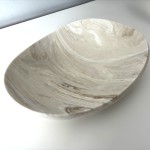 Duża misa z kompozytu mineralnego (solid surface) Corian Dune Prima