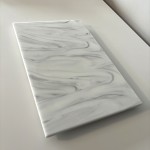 Patera 44x29x2.5cm w dekorze Grandex Carrara Lunar