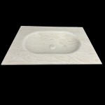 Umywalka Eliza 80x50x1.2cm MARMO, defekt w materiale